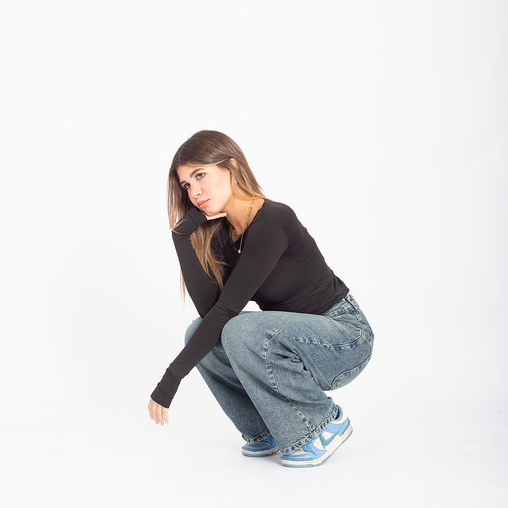 double big pocket jeans